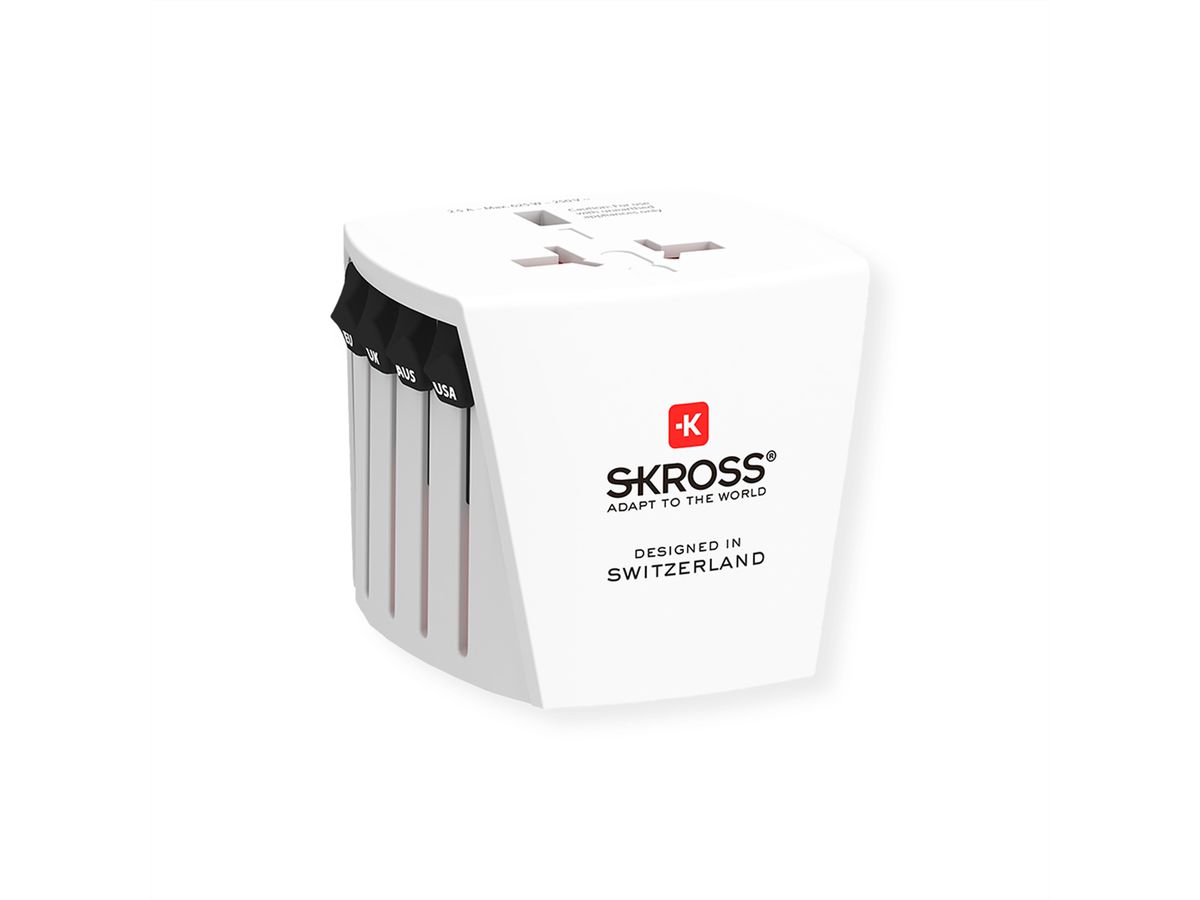 Skross MUV Micro Universal Reiseadapter, Weltweit
