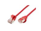 ROLINE U/FTP DataCenter Patchkabel Kat.6A (Class EA), LSOH, slim, rot, 2 m