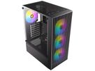 ANTEC AX27 RGB Elite PC Gehäuse Midi Tower Gaming ATX, schwarz
