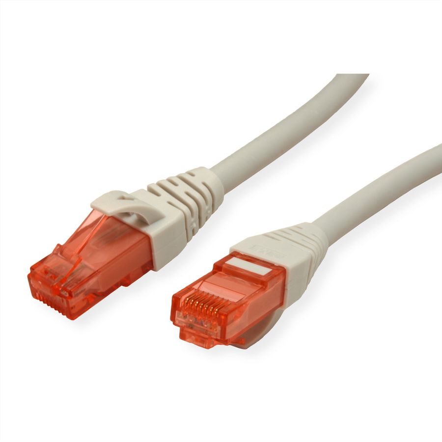 ROLINE Patchkabel Cat.6 UTP, Component Level, LSOH, grau, 0,5 m
