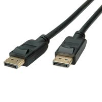 ROLINE DisplayPort Kabel, v1.4, DP ST - ST, schwarz, 2 m