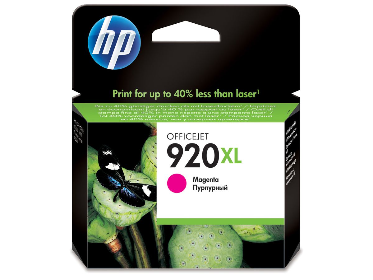 HP 920XL Magenta Officejet Ink Cartridge Tintenpatrone Original
