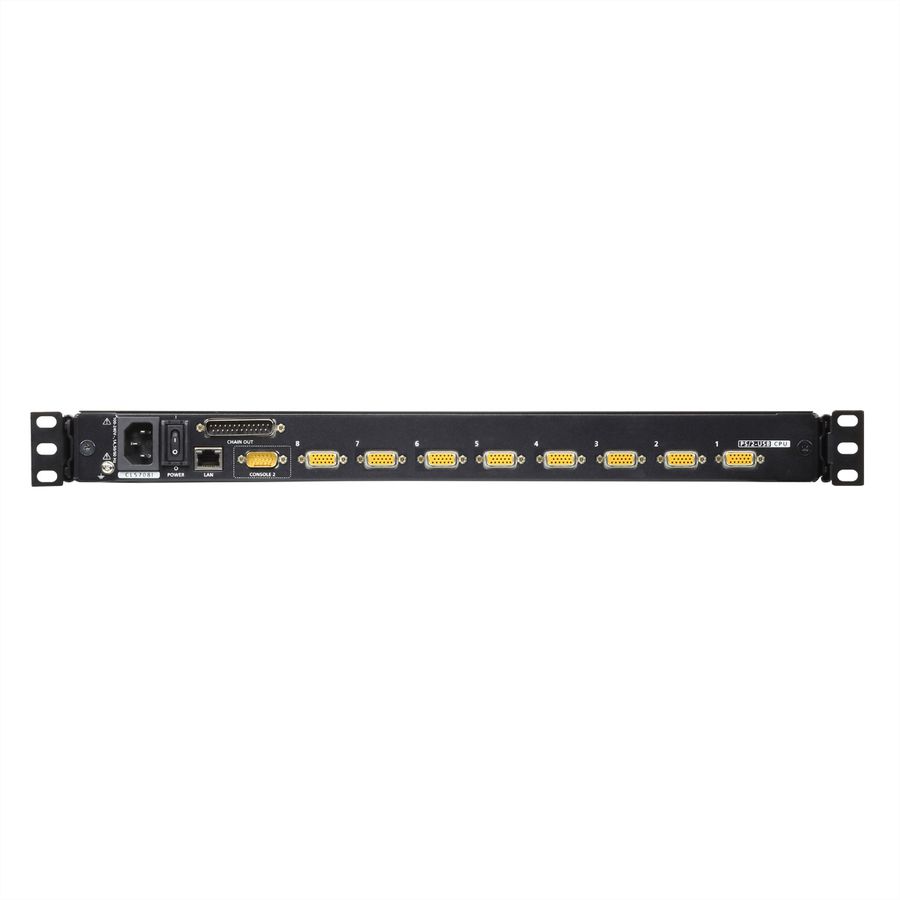 ATEN CL5708iN LCD KVM Switch Over IP, USB-PS/2,VGA , 8-Ports, FR-Layout