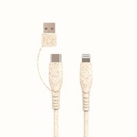 BIOnd BIO-CT-IP USB-C to 8PIN & USB-A 3,5A Cable, 1,2 m
