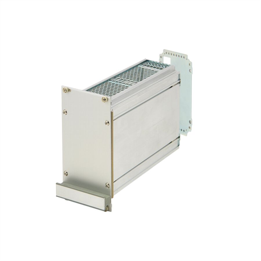 SCHROFF Kassetten PRO 3 HE-Bausätze, Frontplatte geschirmt (Textildichtung) - KAS S1 FS EMV 3HE 21TE 227T