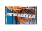 BACHMANN 19" Steckdosenleiste 6xSchutzkontakt 1x Leitungsschutzschalter, 2 m