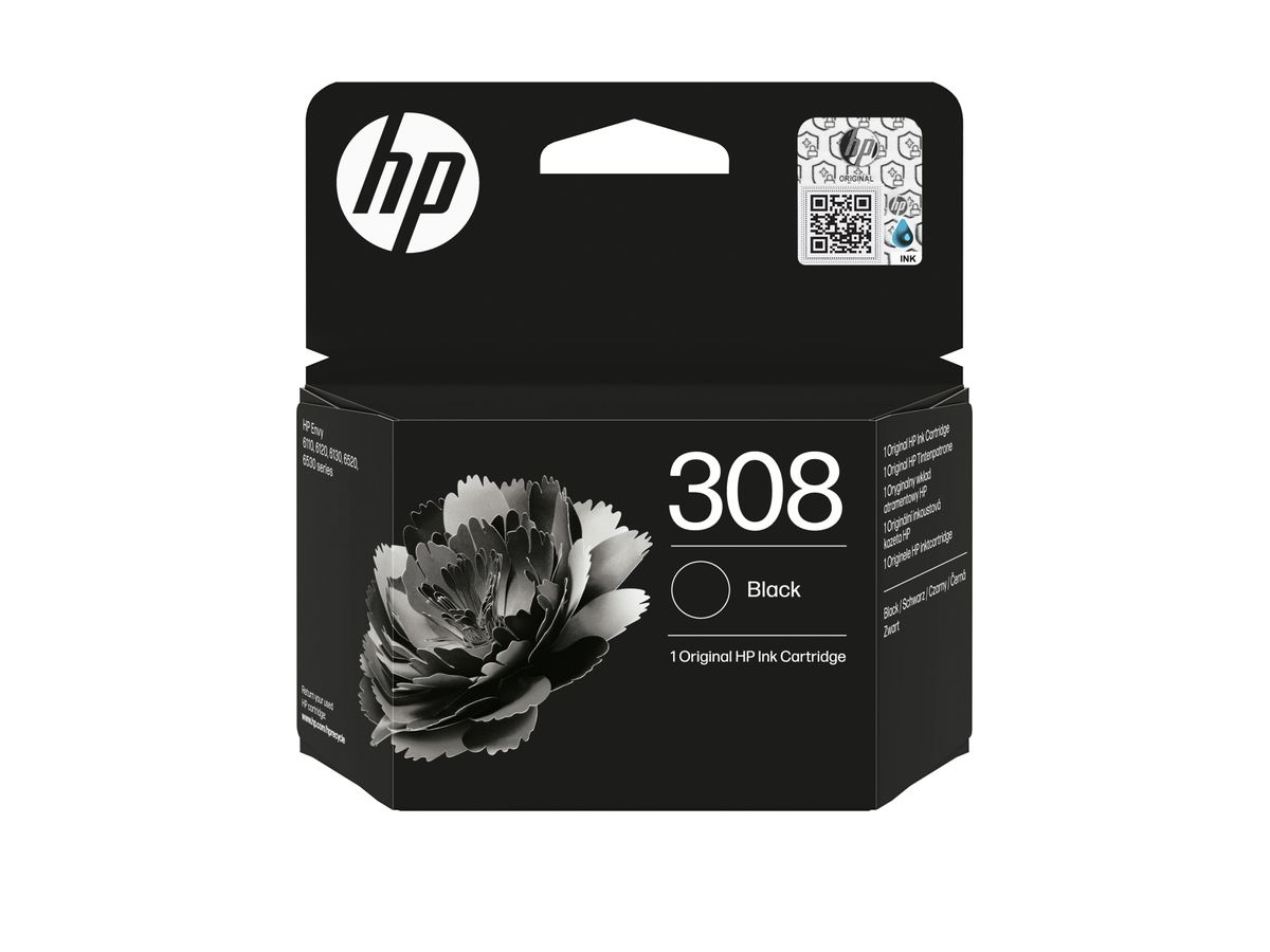 HP 308 Schwarz Original Druckerpatrone