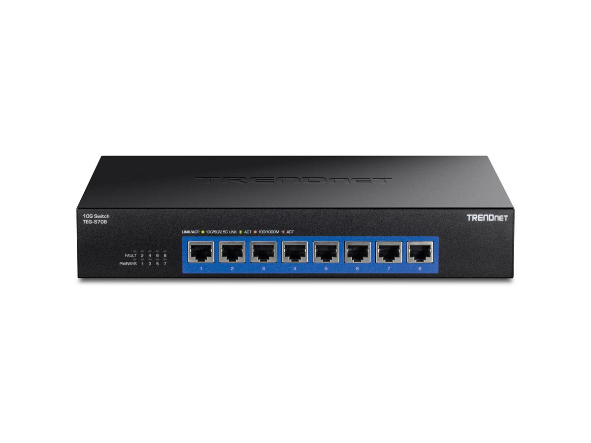 TRENDnet TEG-S708 8-Port 10G Switch