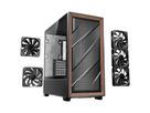 ANTEC FLUX PC Gehäuse Midi Tower Gaming ATX, schwarz