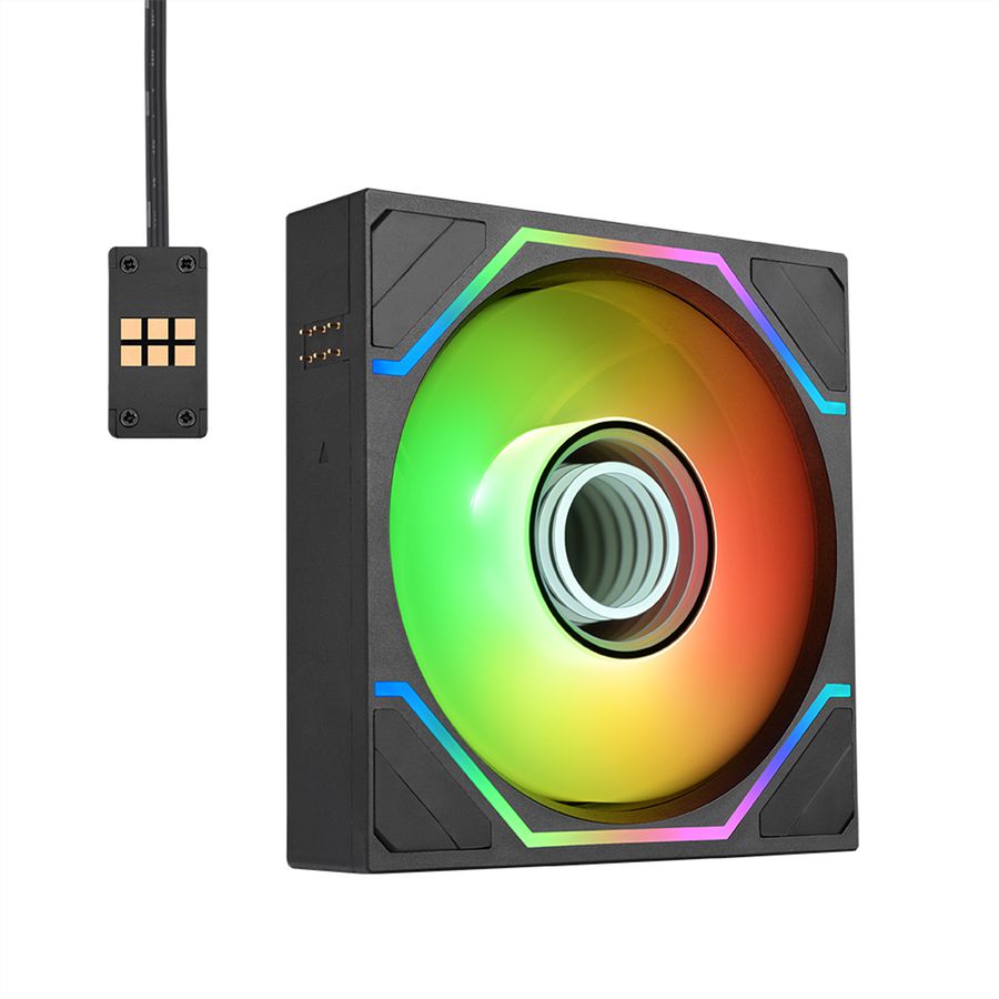 Thermaltake SWAFAN 120 EX INFINITY ARGB Sync 3-Fan Pack, schwarz