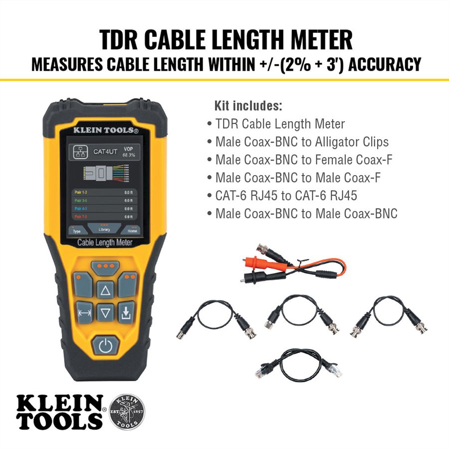 KLEIN TOOLS 501-915 TDR Kabellängenmessgerät