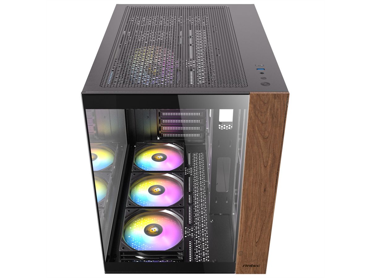 ANTEC CX800 ARGB_B PC Gehäuse Midi Tower Wood ATX