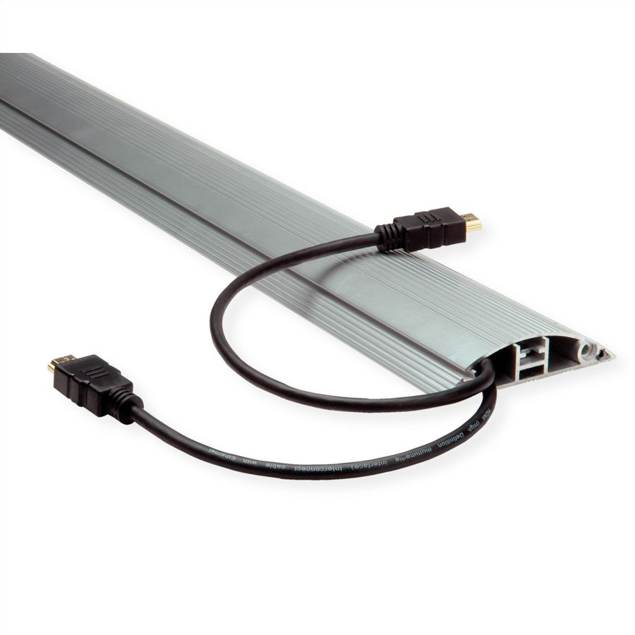 ROLINE HDMI High Speed Kabel mit Ethernet, TPE, schwarz, 3 m