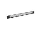 VALUE 19"-Belüftungsplatte Snap-in, 1 HE, schwarz