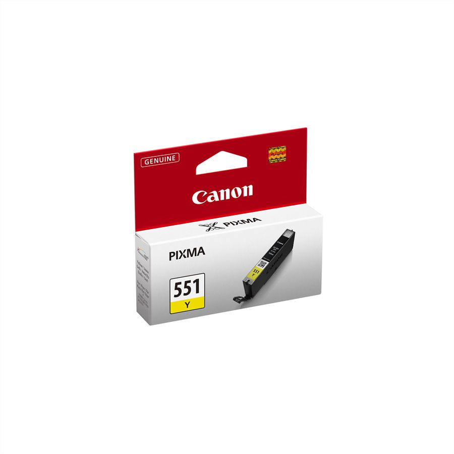 CLI-551Y, Tintentank yellow für CANON PIXMA MG5450, MG6350, PIXMA iP7250