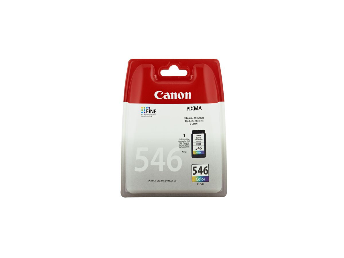 CANON CL-546XL, Tinte farbig für iP2850, MG2450, MG2550, MG2555, MG2950, MX495