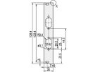 SCHROFF Frontplatten für D-Sub Steckverbinder - FRONTPR. 3HE 4TE 2X9 POLIG