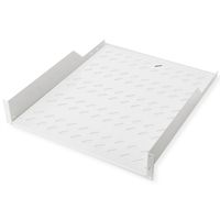 ROLINE 19-Zoll Fachboden 2 HE 550 T, 25kg Tragkraft grau
