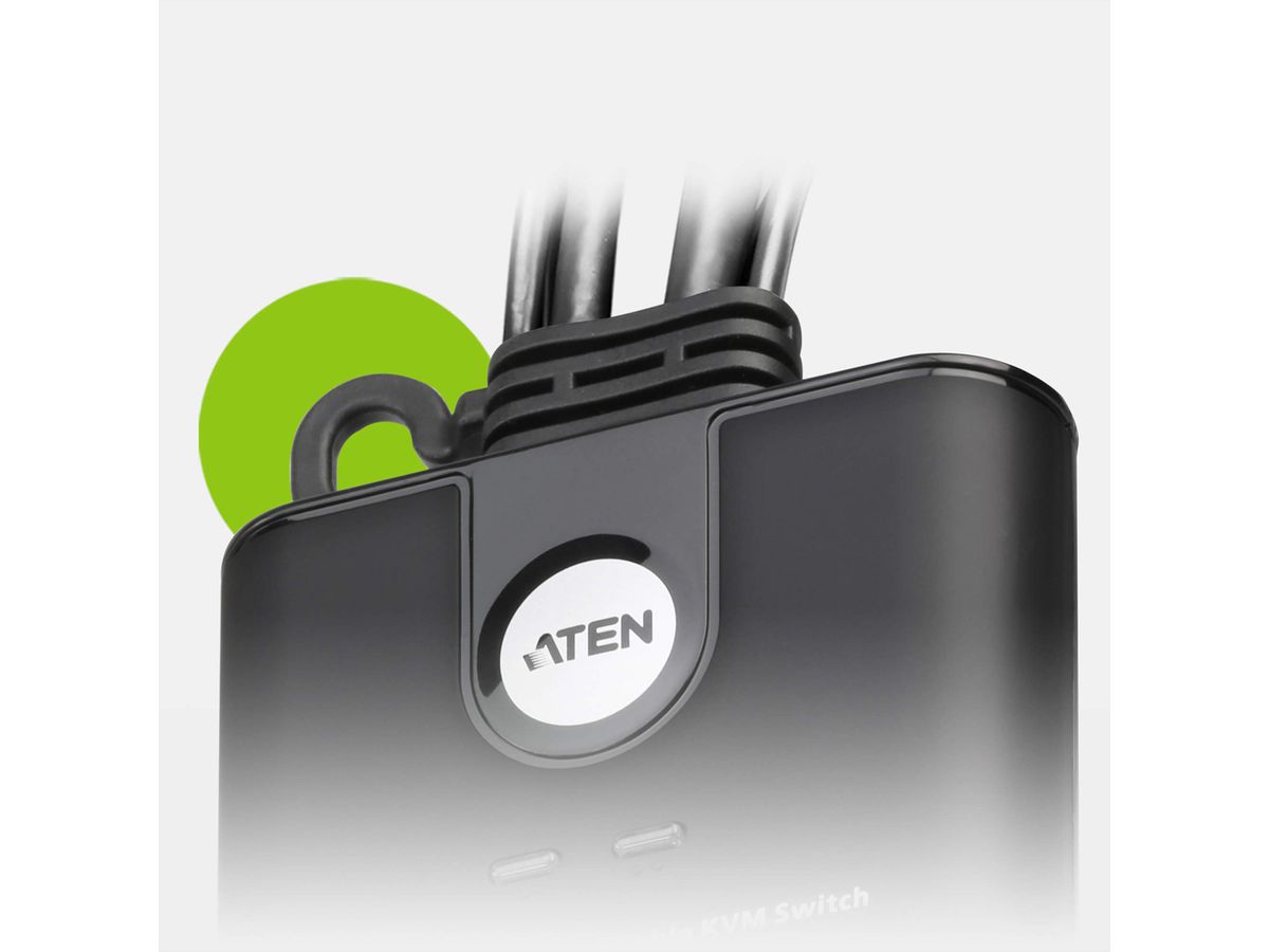 ATEN CS22HF USB FHD HDMI Kabel Switch 2-Port