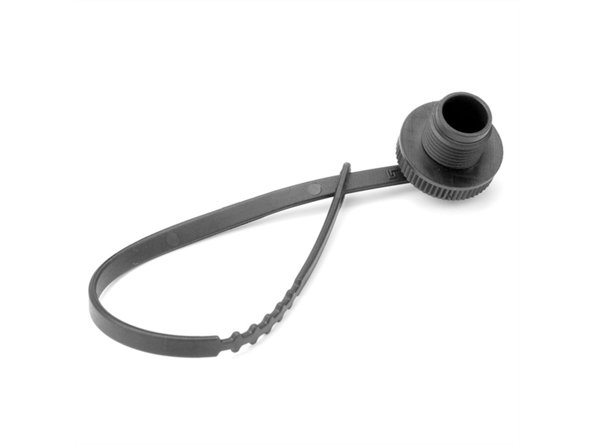TELEGÄRTNER STX M12x1 Buchsenschutzkappe, mit Halteband