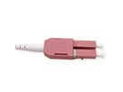 ROLINE LWL-Kabel duplex 50/125µm OM4, LC/LC, UNIBOOT, violett, 1 m