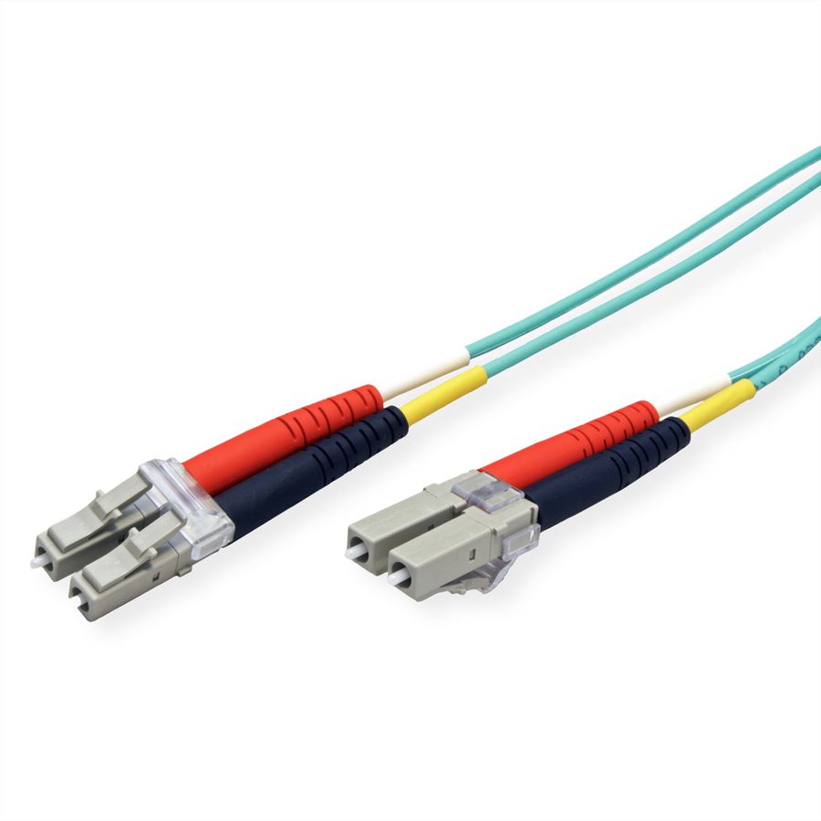 METZ CONNECT OpDAT Patchkabel, LC-D/LC-D OM3, 8 m