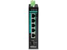 TRENDnet TI-PG541i 6-Port Switch PoE+ Industrial Gigabit Layer 2 DIN-Rail