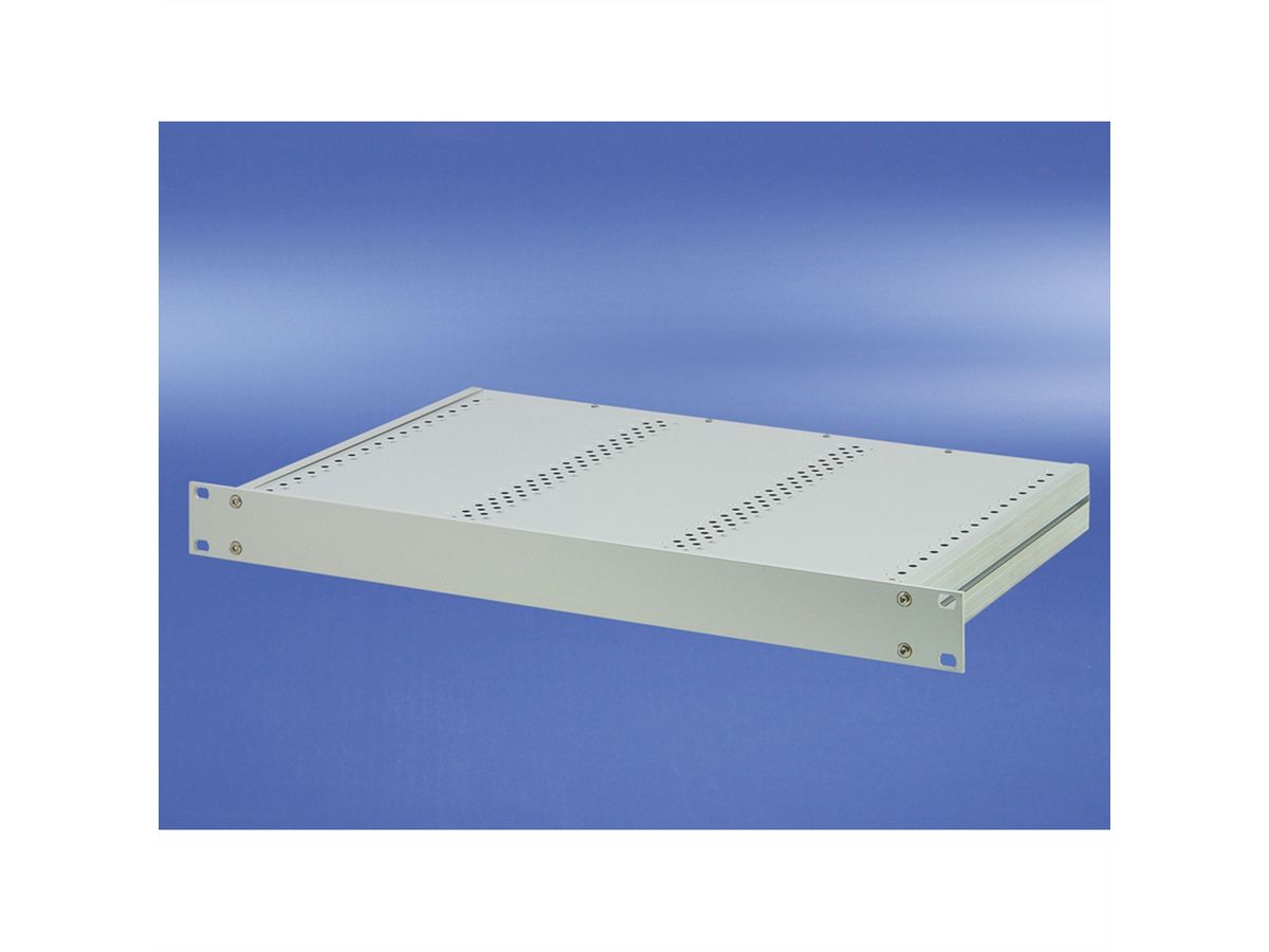SCHROFF 19"-Kompletteinschub aus Aluminium, für den Ausbau mit Europakarten - MULTIPAC PRO 1HE 220T DBLKAA