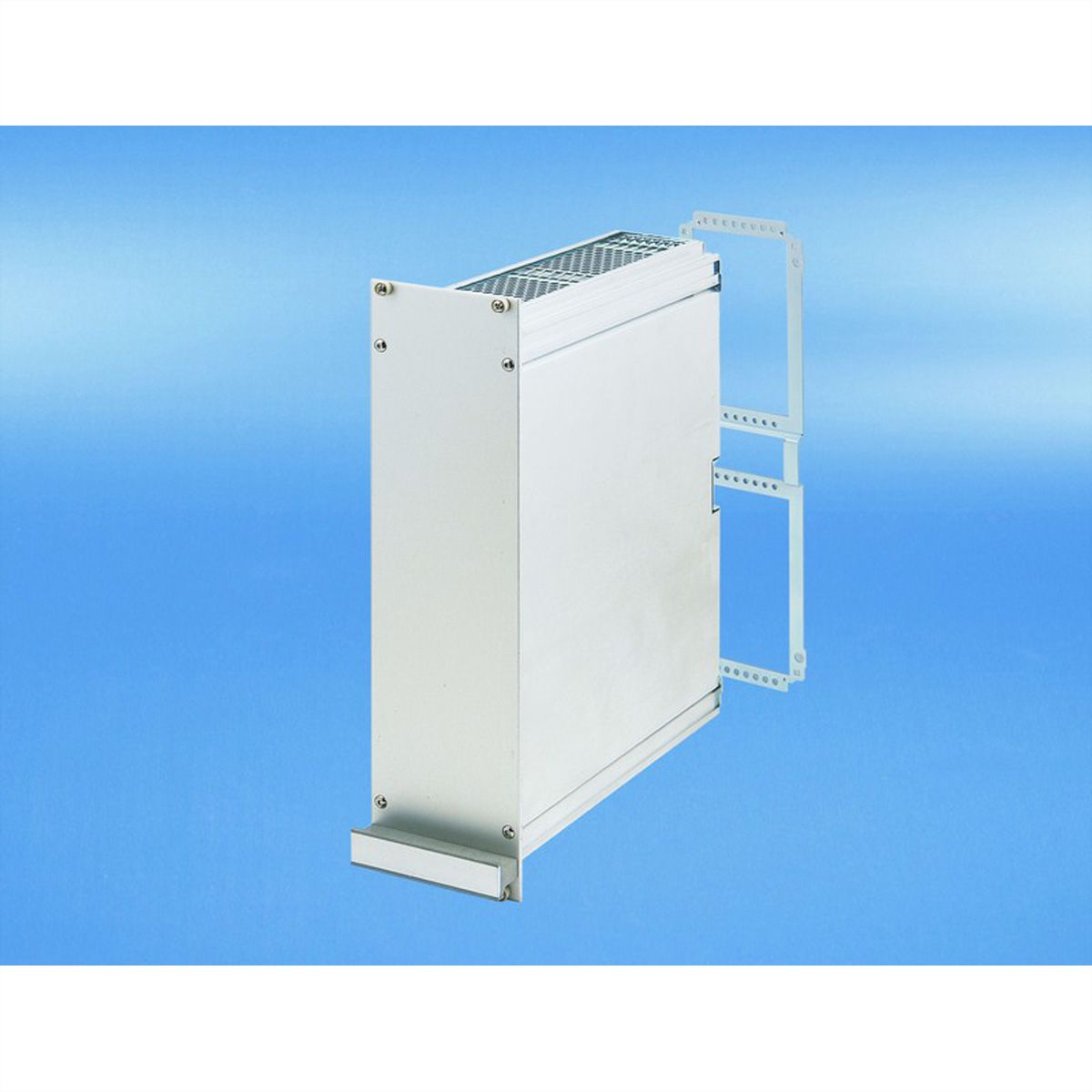 SCHROFF Kassetten PRO 6 HE-Bausätze, Frontplatte ungeschirmt - KAS S2 FS 6HE 10TE 227T