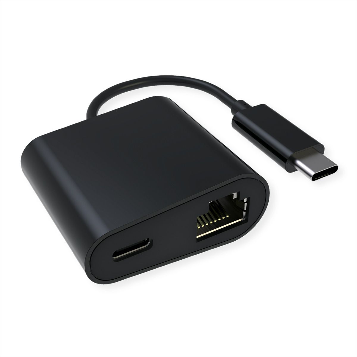 VALUE USB-C zu Gigabit Ethernet Konverter, PD Port, 100W