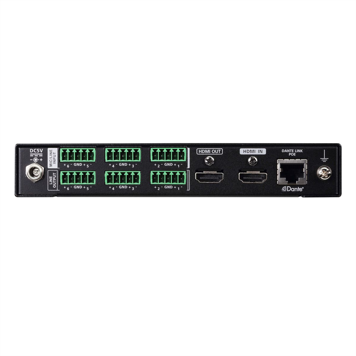 ATEN VE66DTH 6 x 6 Dante Audio Interface mit HDMI