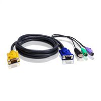 ATEN 2L-5302UP PS/2 VGA Anschlusskabel, schwarz, 1,8 m