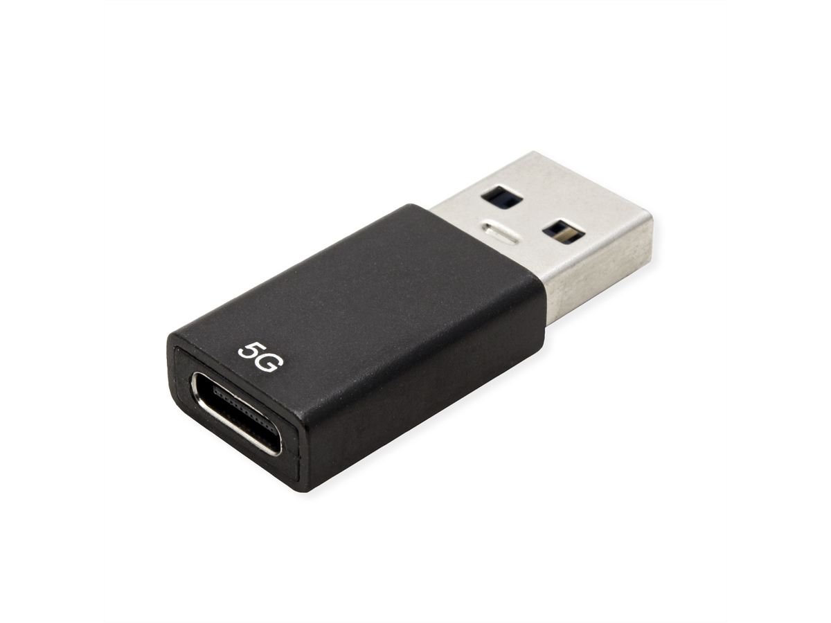 ROLINE USB 3.2 Gen 1 Adapter, USB Typ A - C, ST/BU