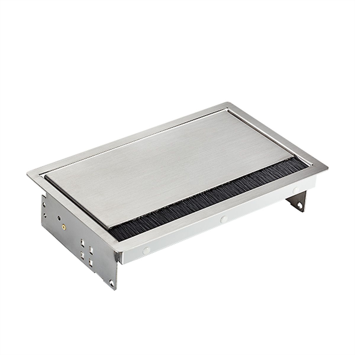BACHMANN CONI Einbaurahmen 3-fach Edelstahl