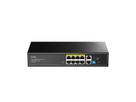 CUDY GS1010PE 8-Port Gigabit PoE+ Switch 2 Gigabit Uplink Ports 120W