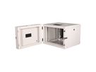 ROLINE 19-Zoll Wandgehäuse Pro 7 HE, 600x600 BxT zweiteilig schwenkbar grau