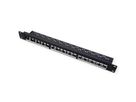 VALUE 19"-Keystone-Modulträger, 24 Ports, 1HE, ungeschirmt, schwarz