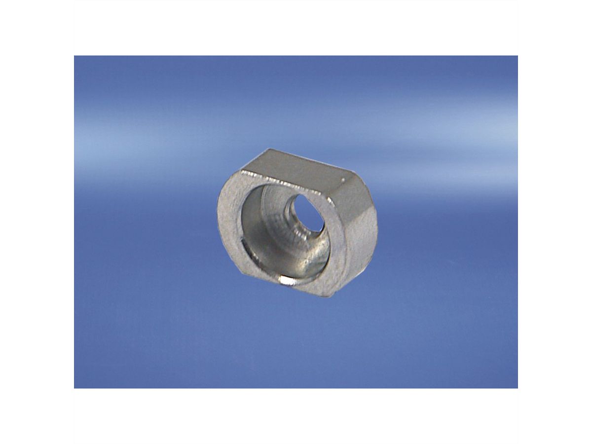 SCHROFF Metallnippel - EINPR.NIPPEL ST.ROSTFR.100ST