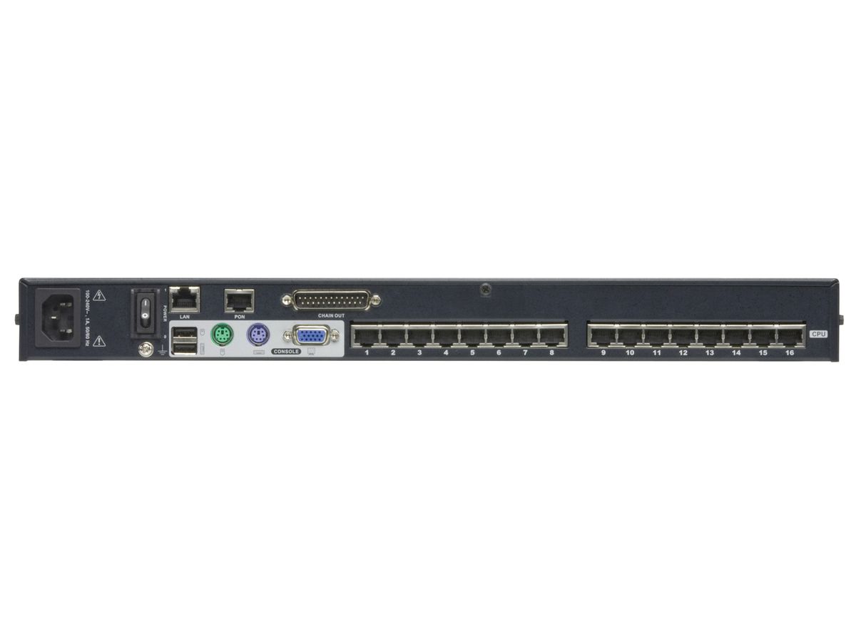 ATEN KH1516Ai KVM Over-IP Switch, VGA, PS/2-USB über Kat 5, 16 Port