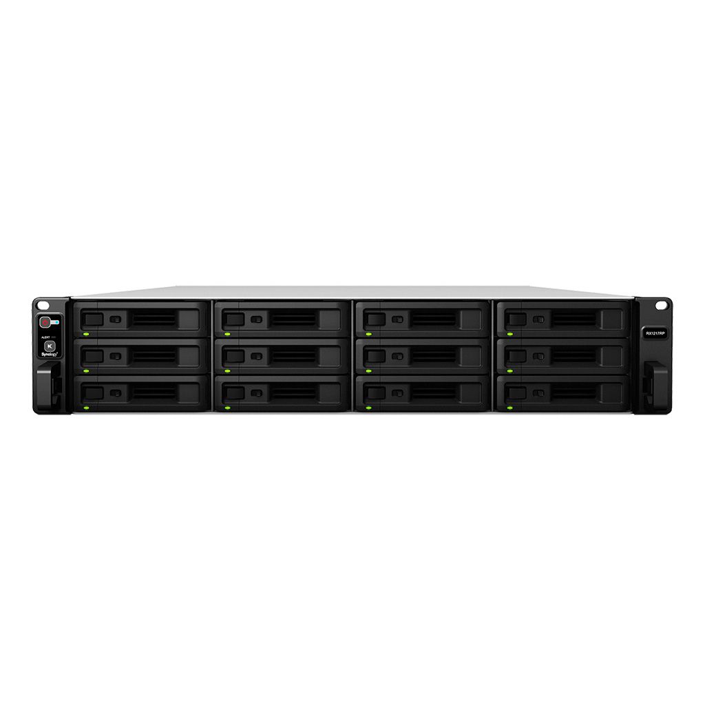Synology RX1217 Rack (2U) Schwarz Disk-Array