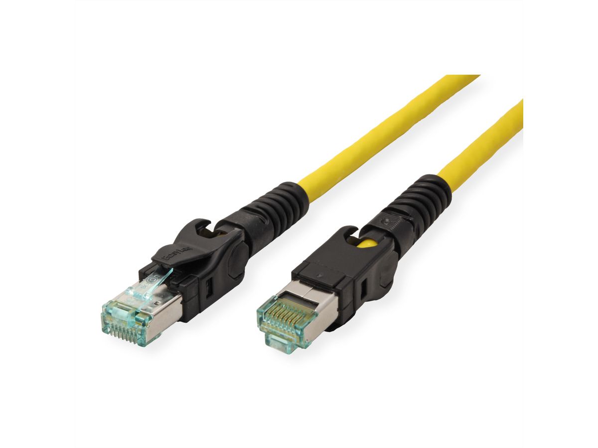 EasyLan VarioBoot Patchkabel Kat.6A, S/FTP, gelb, 3 m