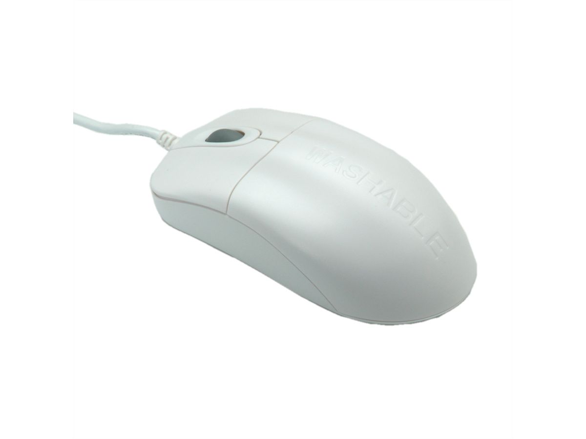 SEAL SHIELD Silver Storm Mouse USB white STWM042