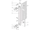 SCHROFF Steckbaugruppen mit Aushebegriff in Trapezform - Frontplatte, U-Profil, geschirmt - STECKBAUGR.HF TR-GR 6HE 12TE