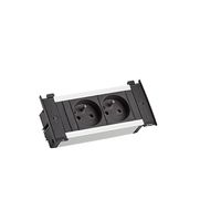 BACHMANN KAPSA XS 2xUTE sw Strom 2,0m AEH CEE7/7