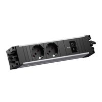 BACHMANN STEP ALU 2xP40, 1xUSB C/C 45W