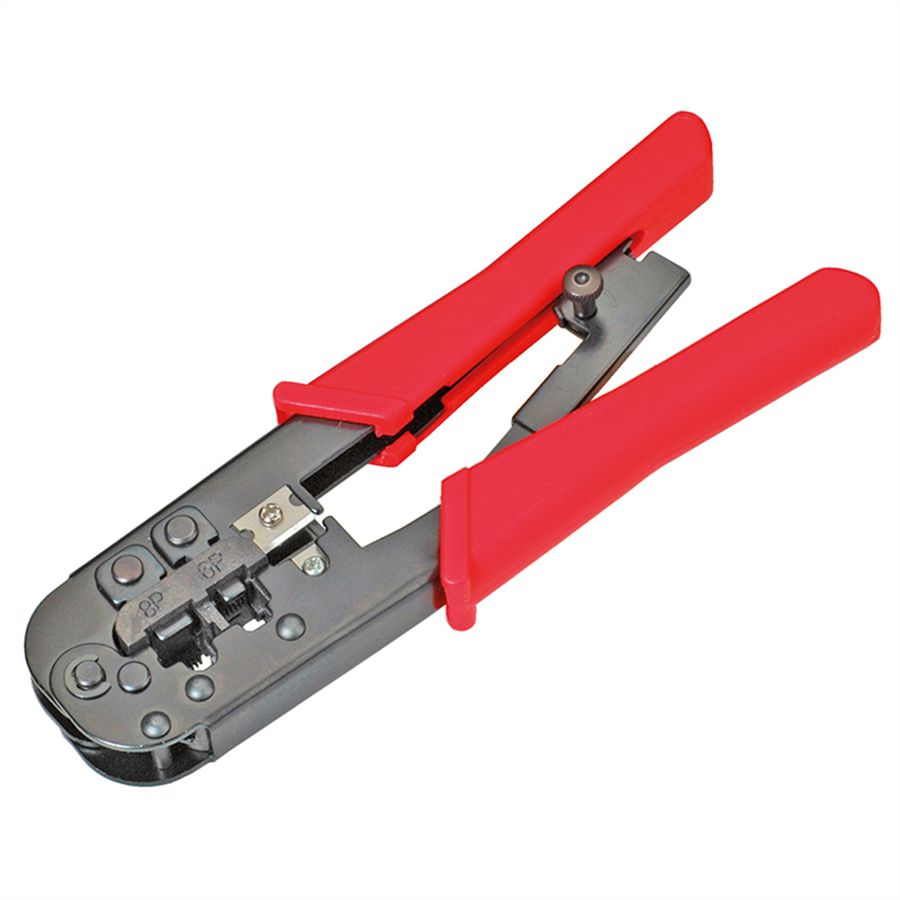 VALUE Universal Crimpzange für 8P+6P, 6P+4P