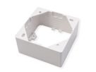 EasyLan preLink / fixLink Datendose weiß, 80x80x42 mm RAL 9010