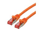 ROLINE Patchkabel Kat.6 S/FTP (PiMF), Component Level, LSOH, orange, 3 m