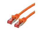 ROLINE Patchkabel Kat.6 S/FTP (PiMF), Component Level, LSOH, orange, 1,5 m