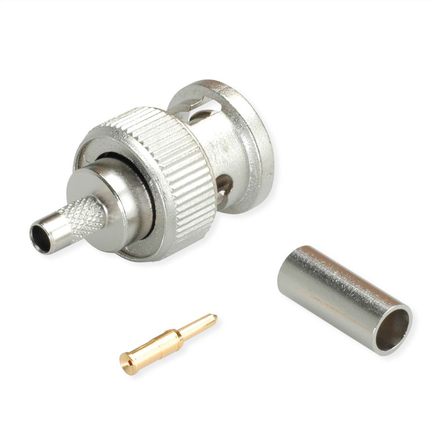 TELEGÄRTNER BNC-Crimpstecker 75 Ohm